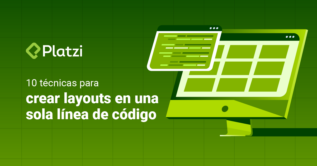 10 técnicas para crear layouts en una sola línea de código