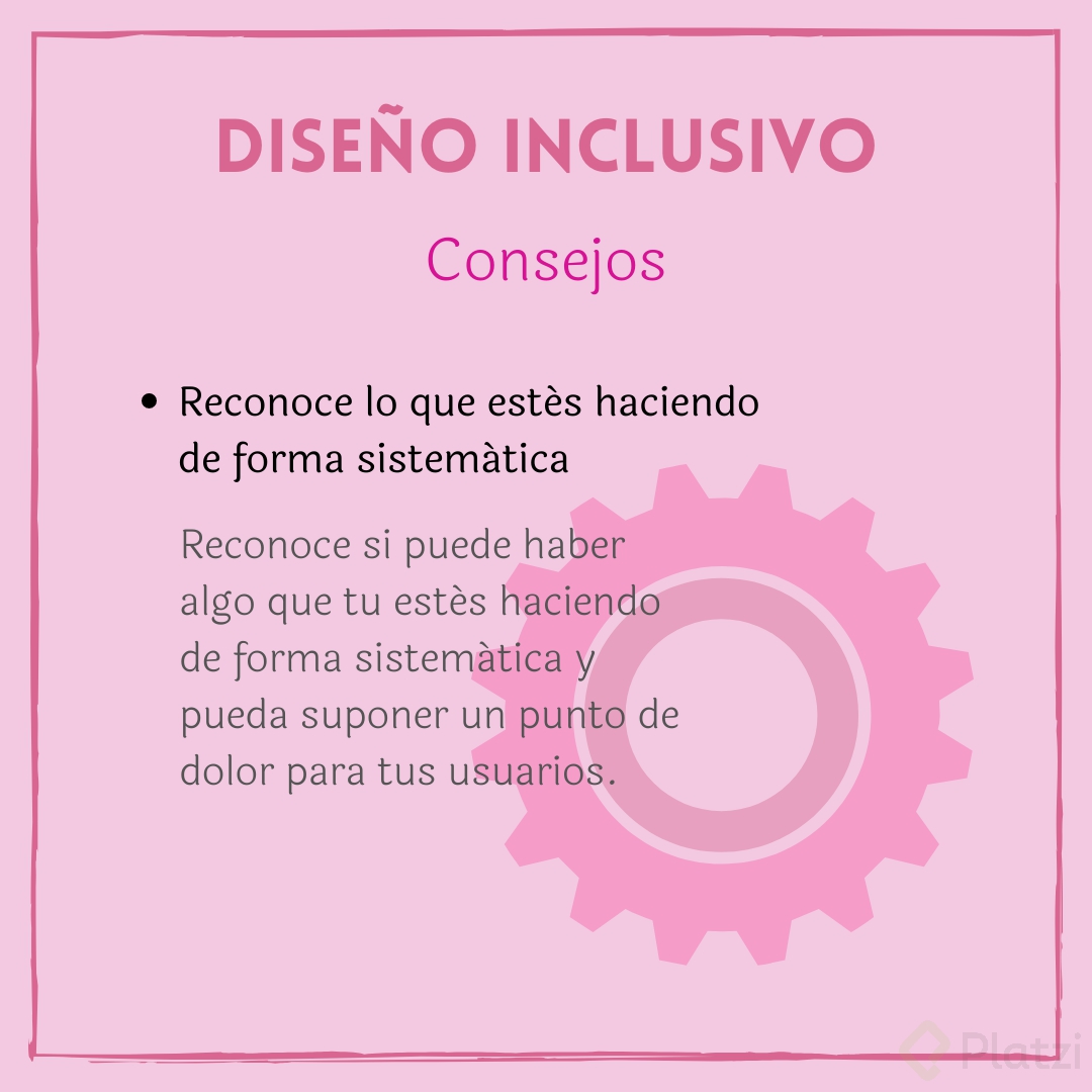 La UX usabilidad accesibilidad y diseño inclusivo Platzi