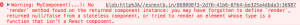 error react