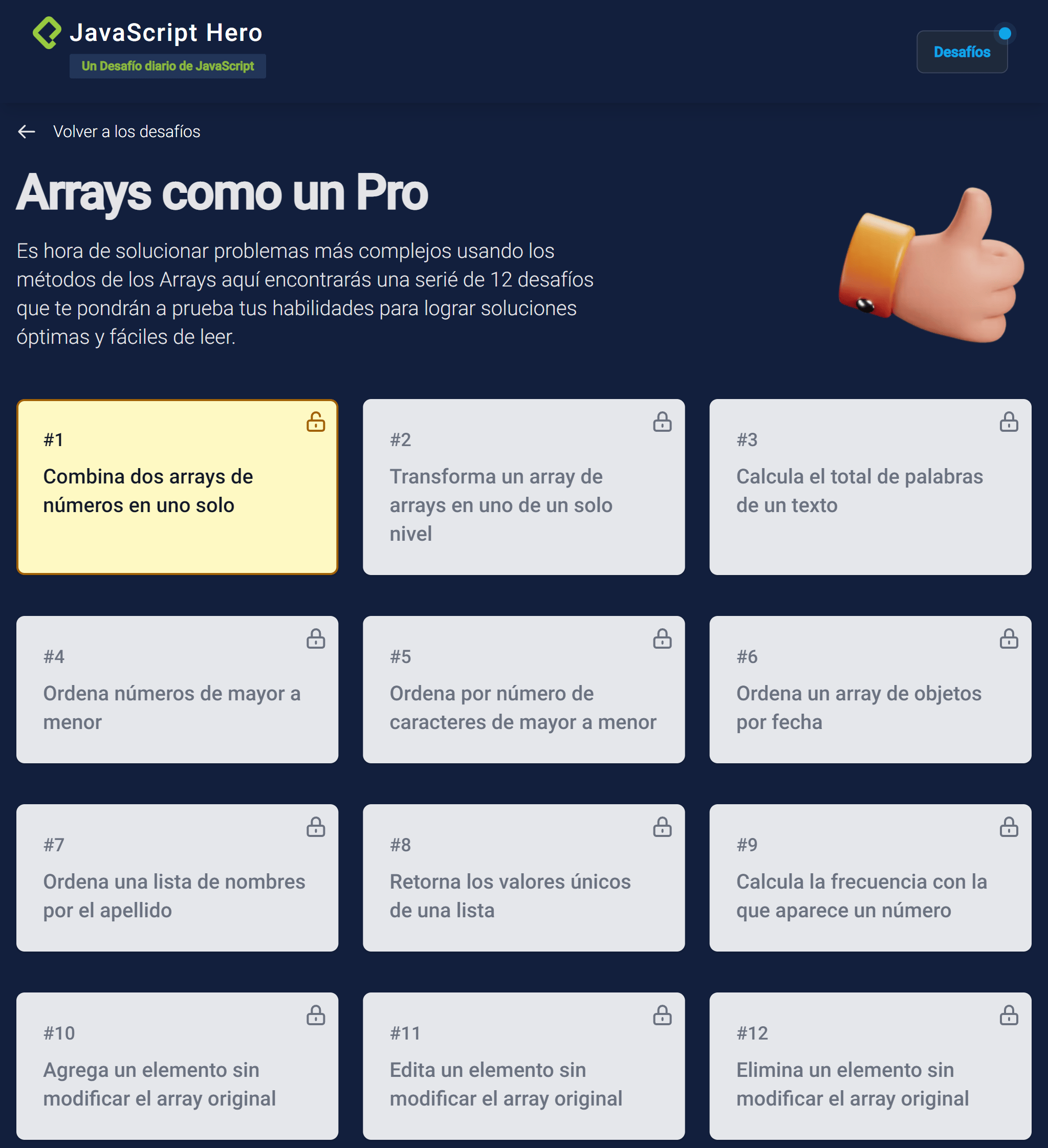 Arrays como un Pro