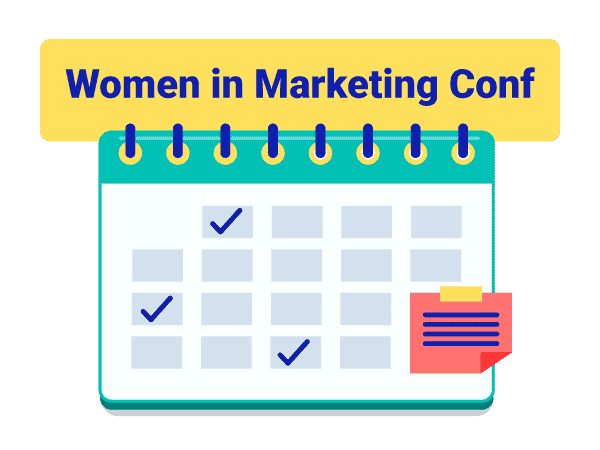 Planea el evento: Women in Marketing Conf