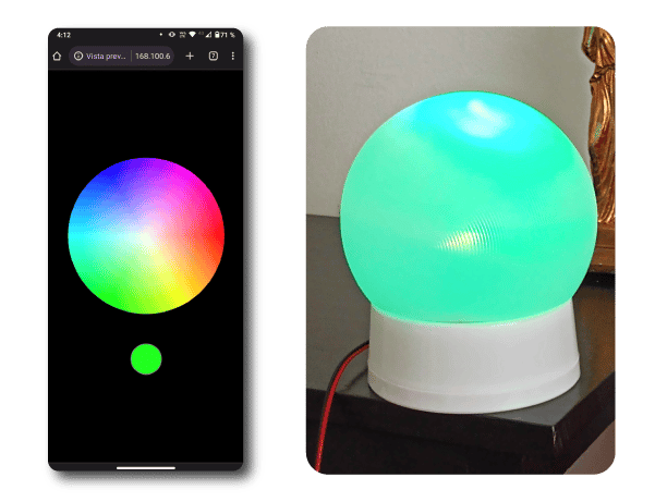 Smart Light: lámpara inteligente controlada por internet