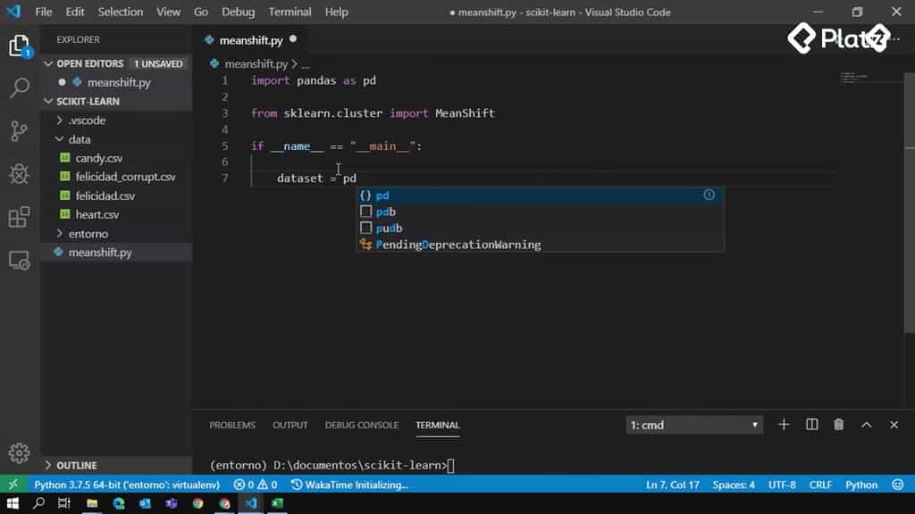 Curso Profesional de Machine Learning con Scikit-Learn - Platzi
