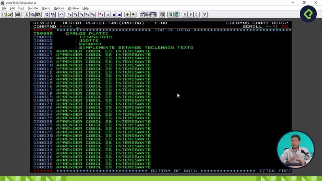 Curso de COBOL desde Cero [Empieza Gratis] - Platzi