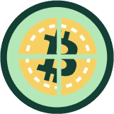 Cuadrante de Dinero de Bitcoin y Criptomonedas
