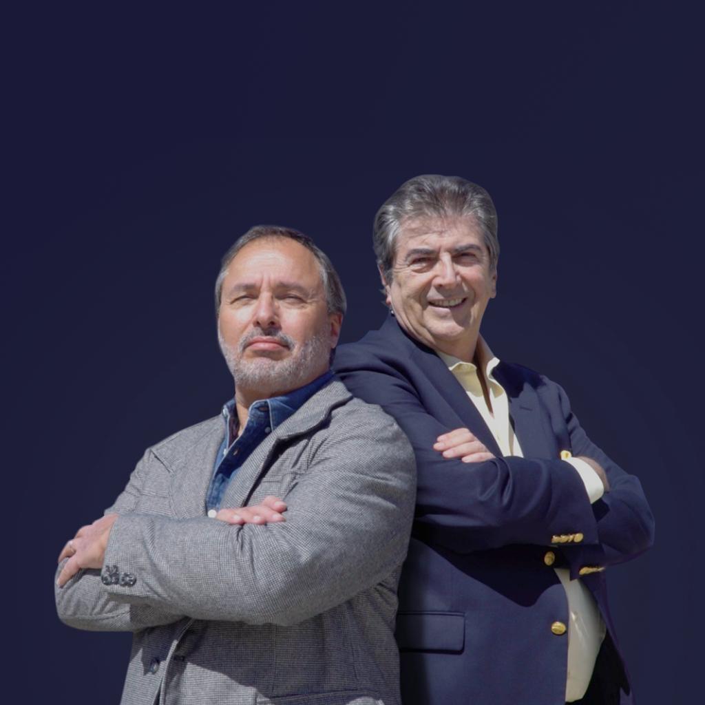 Jorge Rabaso y Claudio Pinkus