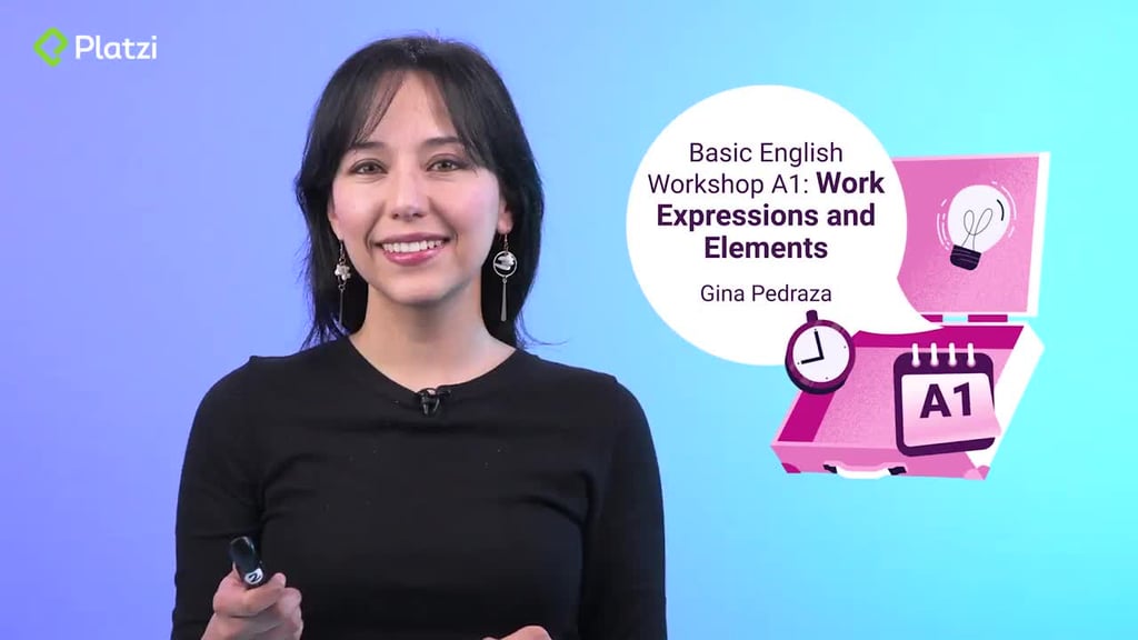 Taller de Inglés Básico sobre Elementos de Trabajo