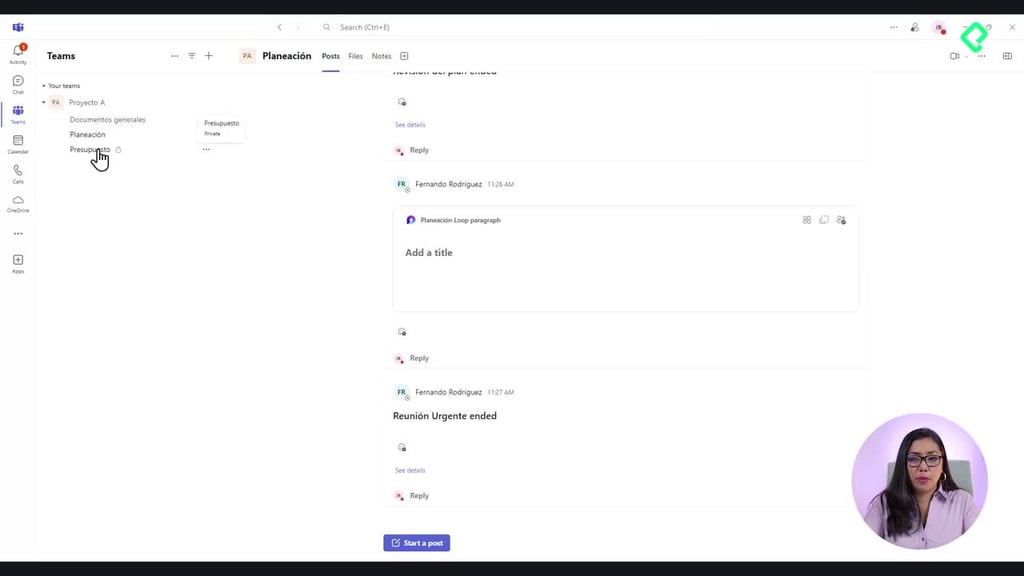 Curso de Microsoft Teams