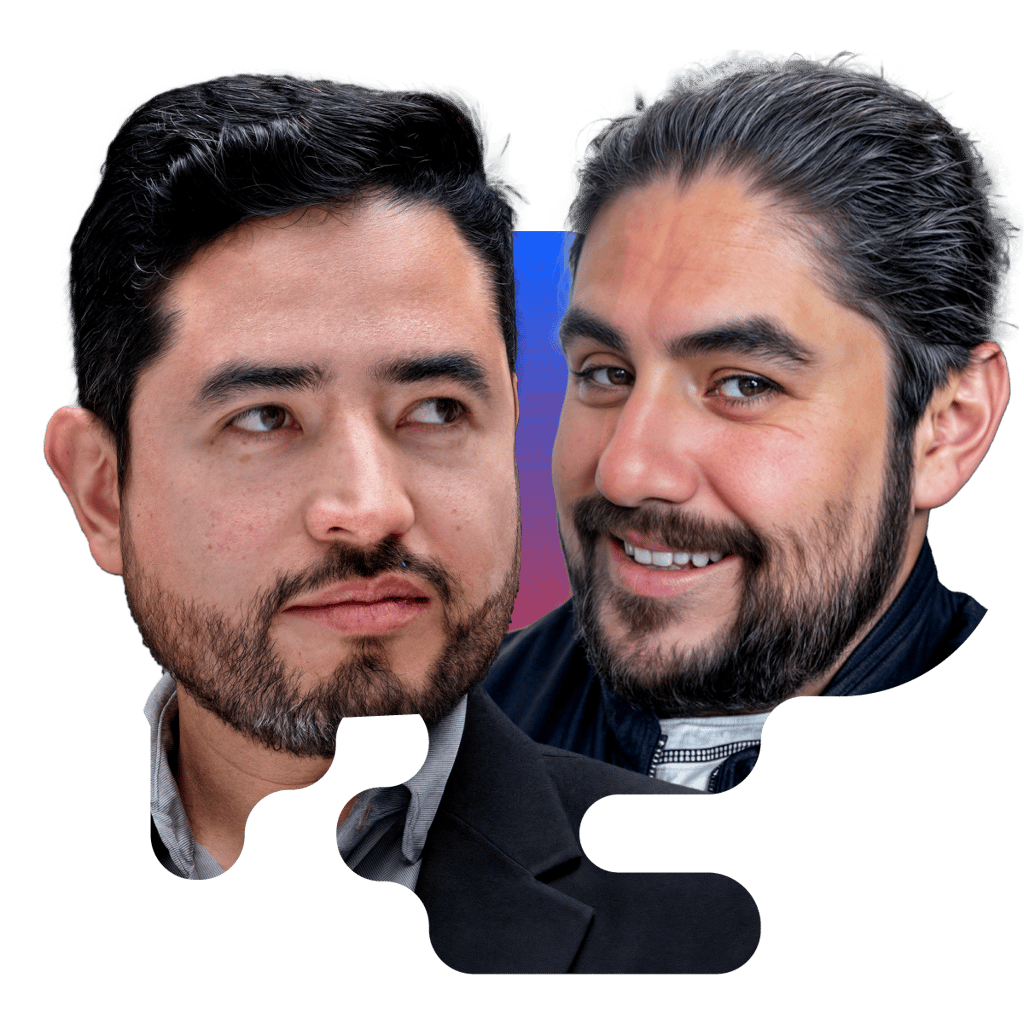 Christian Van Der Henst y Freddy Vega