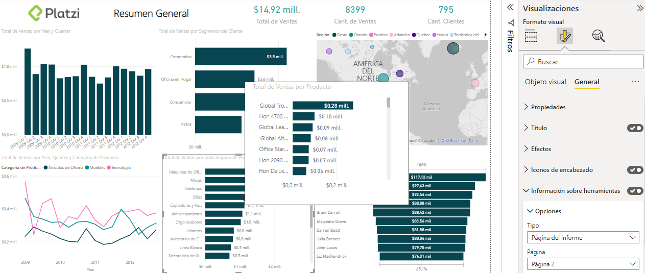 Crear un informe con Power BI