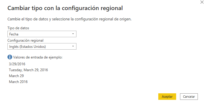 Fecha y configuraciÃ³n regional