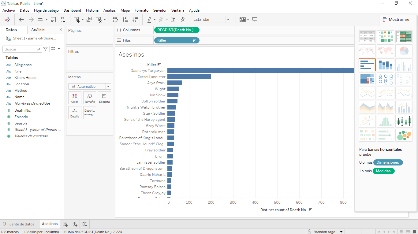 Presentación del proyecto: Game of Thrones DataViz - Platzi