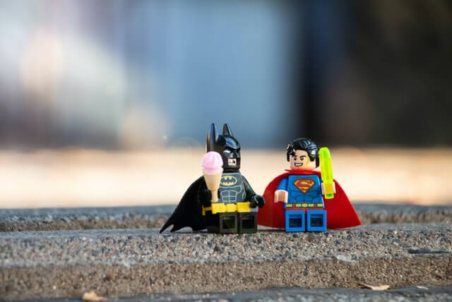 T Lego Batman y Superman