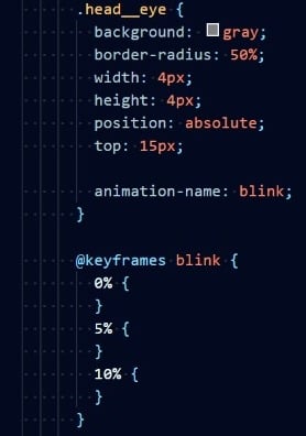 Resultado de agregar los keyframes