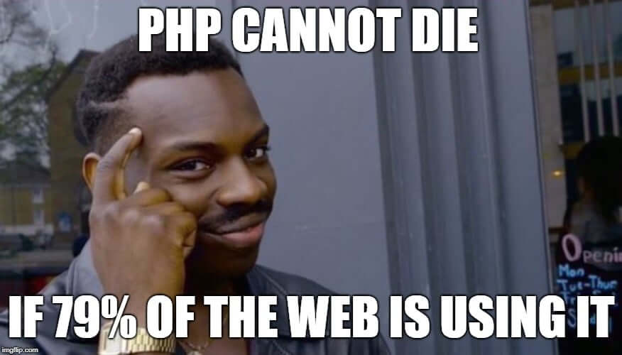 El 79% de la web usa PHP