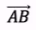 Vector AB