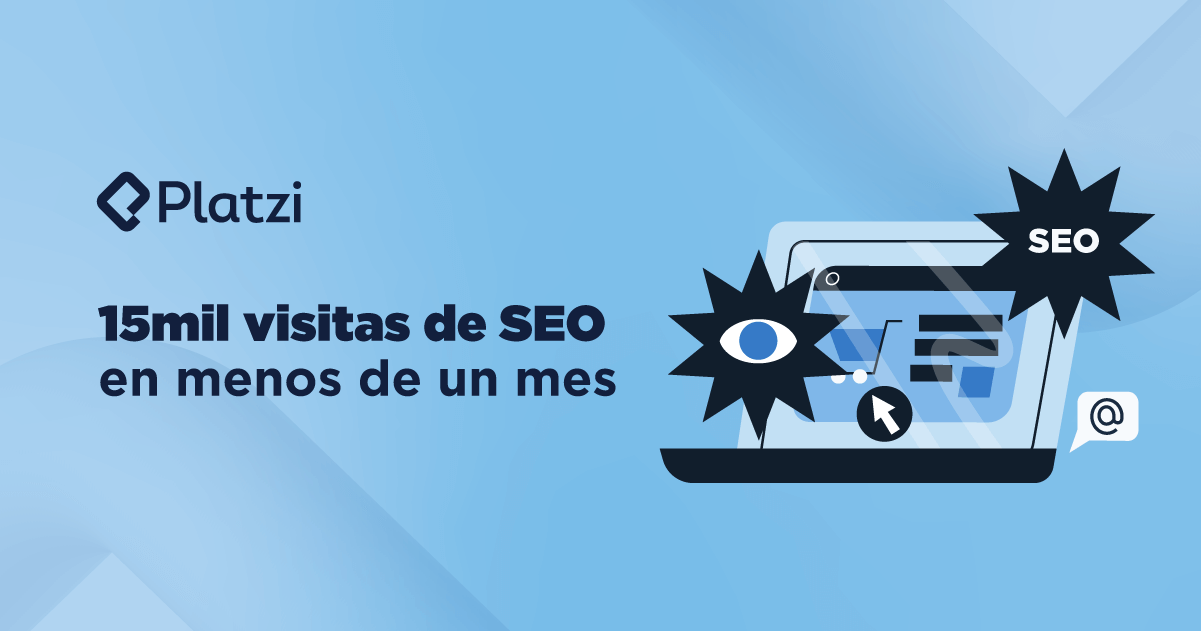 15 mil visitas de SEO en menos de un mes