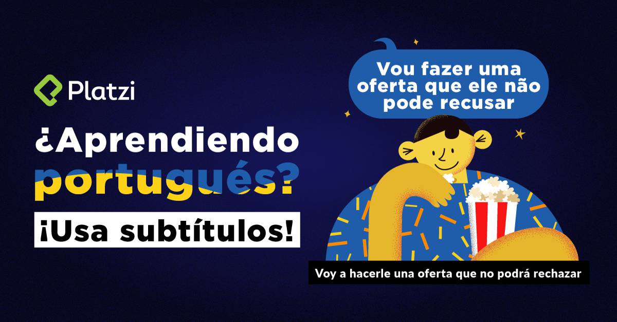 ¿Aprendiendo portugués? ¡Usa subtítulos!