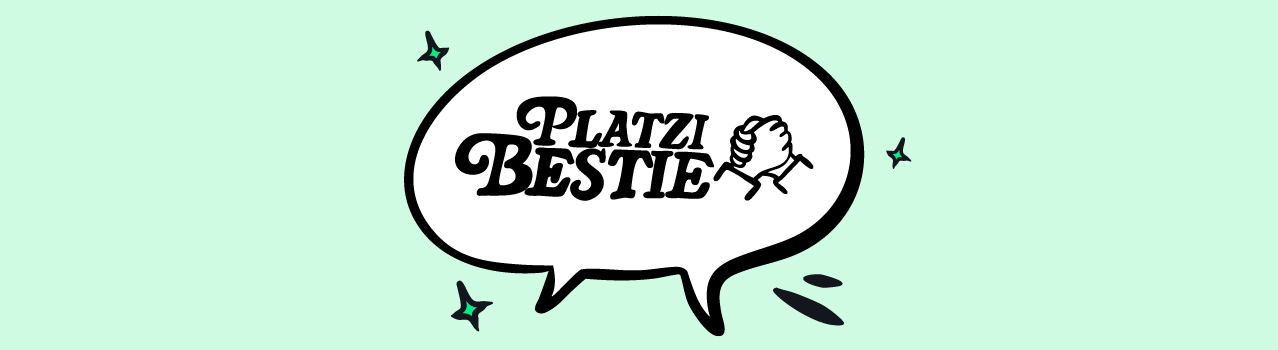 Encuentra tu bestie para estudiar en Platzi