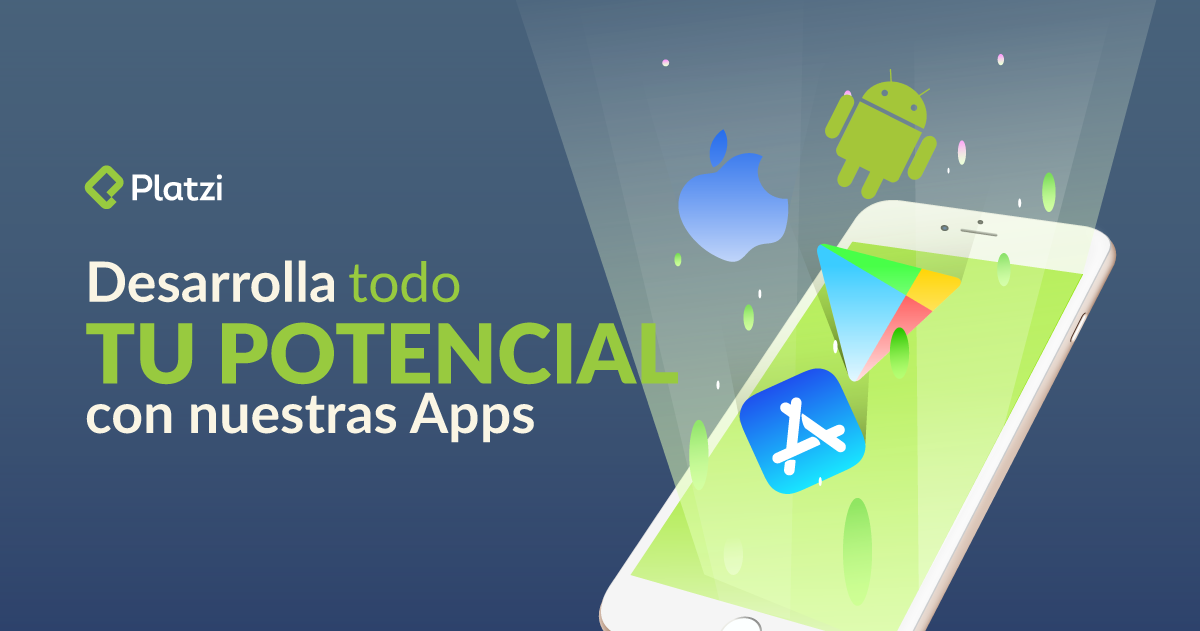 Aprende en Platzi donde quieras desde nuestra app