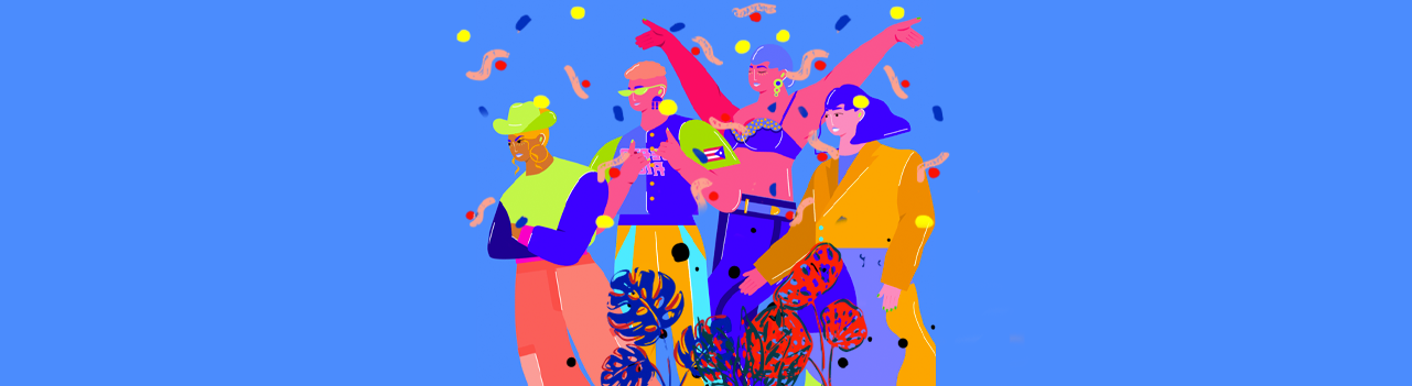 Flat Design para productos digitales con las ilustradoras de Blush