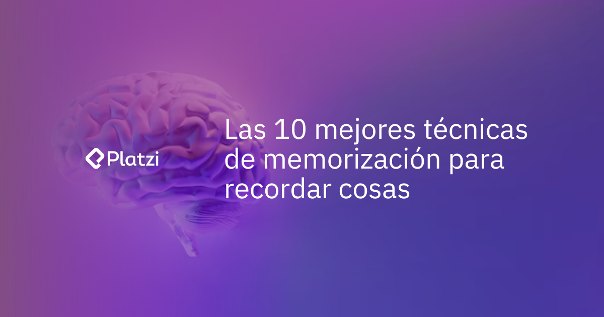 Mejores 10  técnicas de memorización para recordar cosas