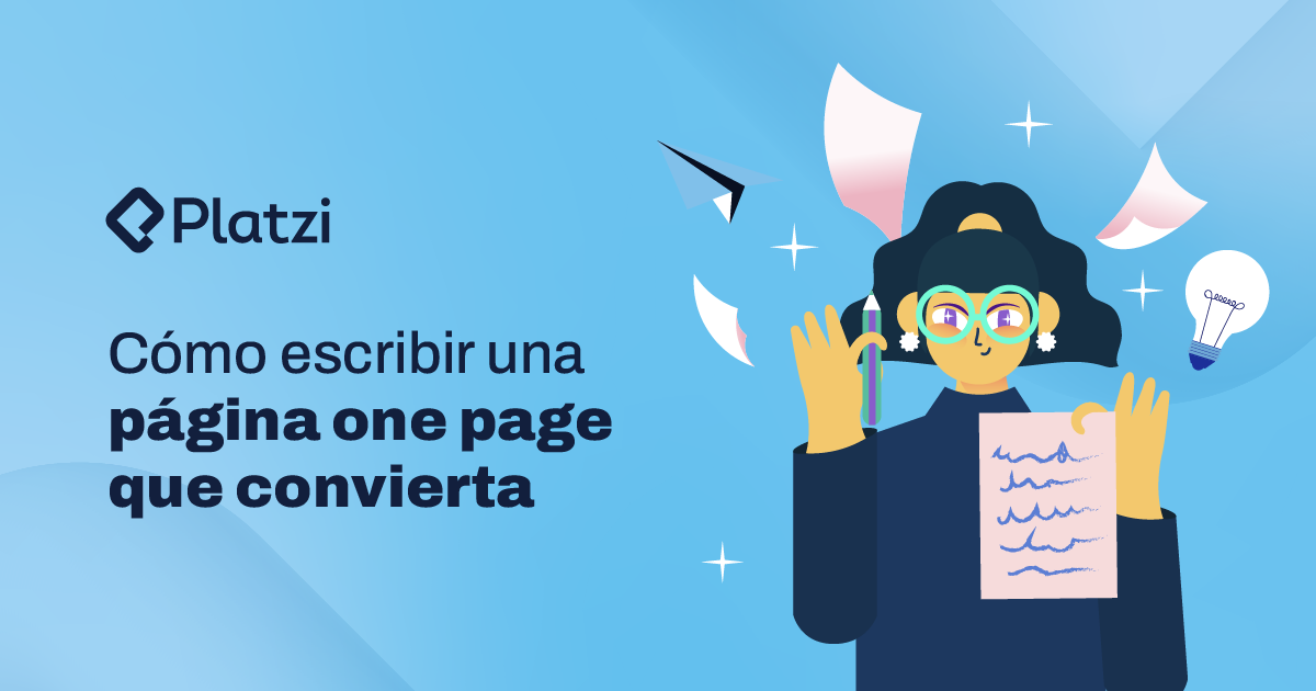 Cómo escribir una página one page que convierta