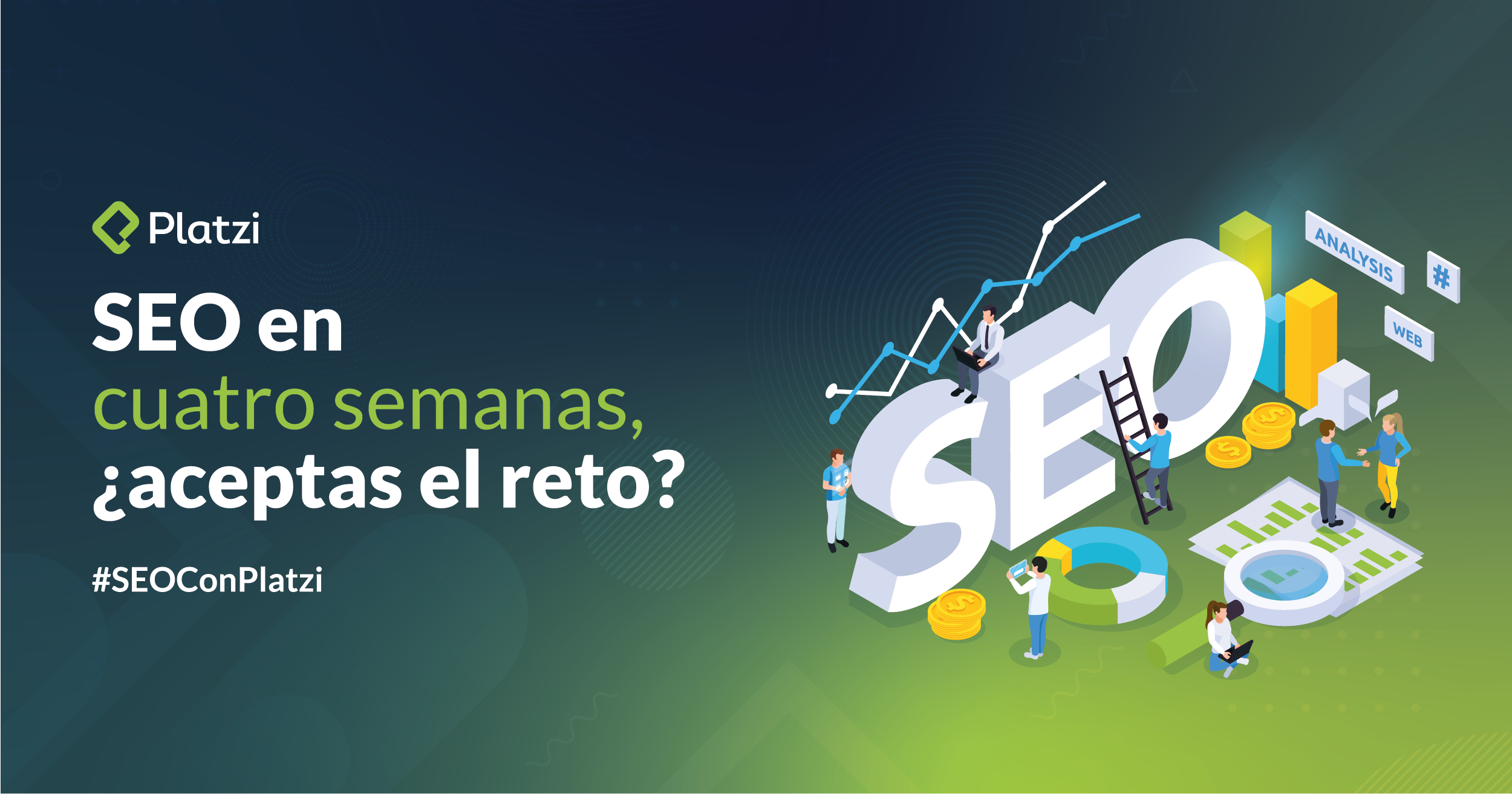 Aprende SEO en cuatro semanas. ¿Aceptas el reto?