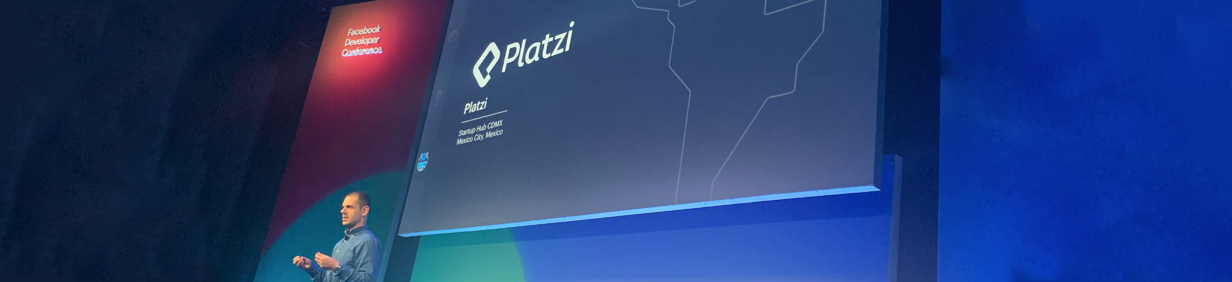 Platzi comparte su historia de éxito en el F8 de Facebook