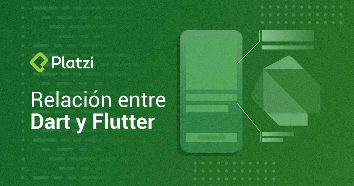 ¿Cuál es la relación entre Dart y Flutter para crear proyectos de software?