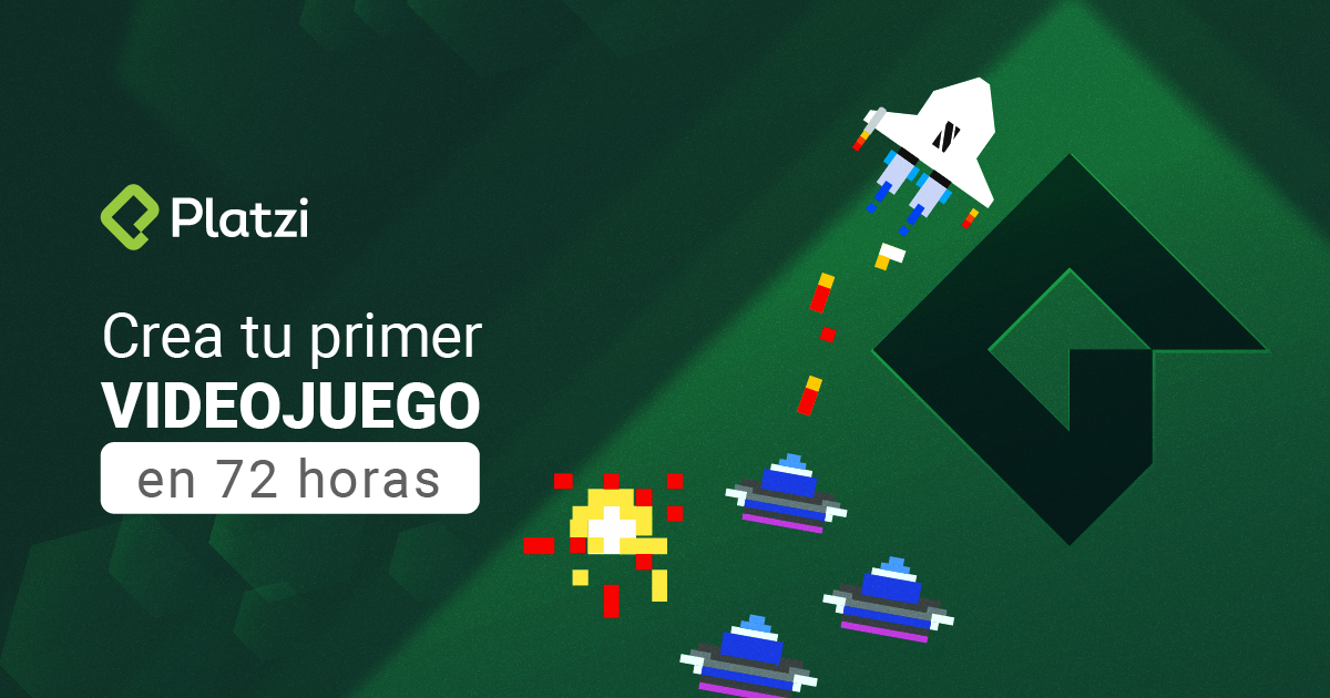 Rutas para crear tu primer videojuego este Platzi Day