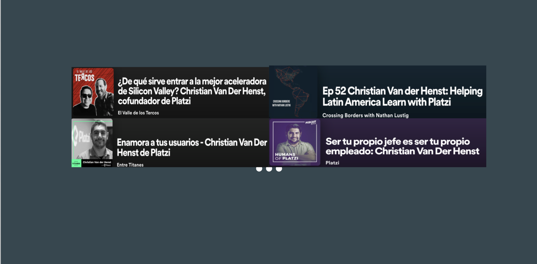 Escucha a Christian Van Der Henst en podcasts