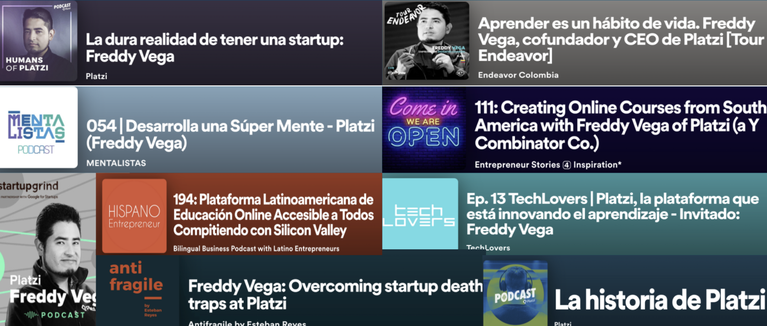 Los mejores podcasts de Freddy Vega