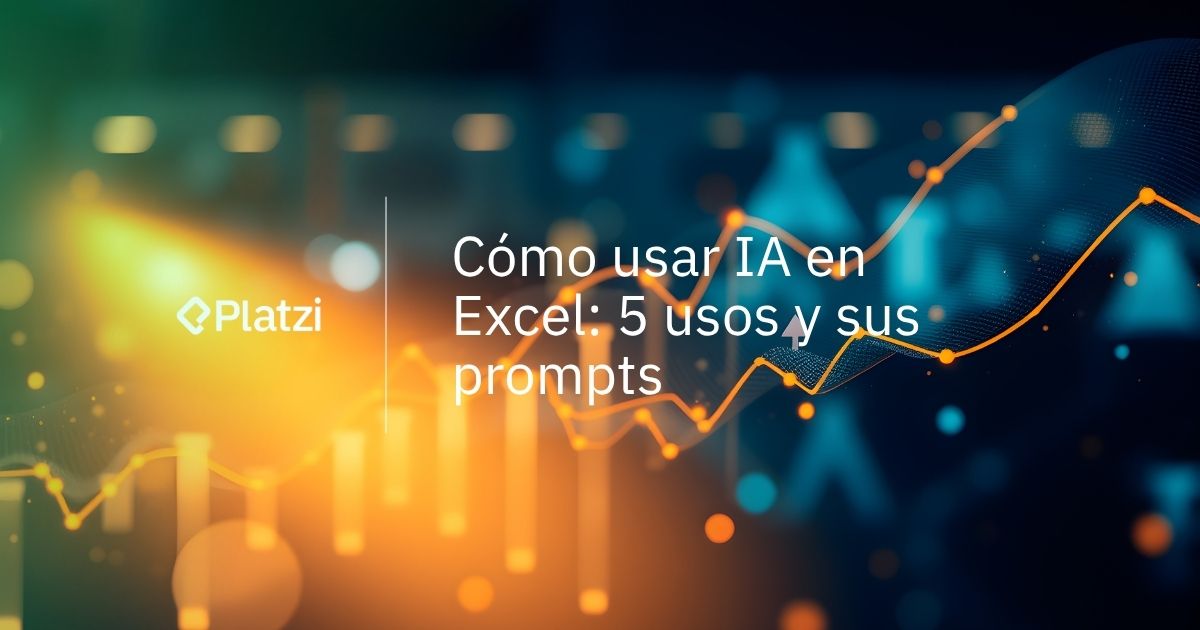 Cómo usar IA en Excel: 5 usos y sus prompts