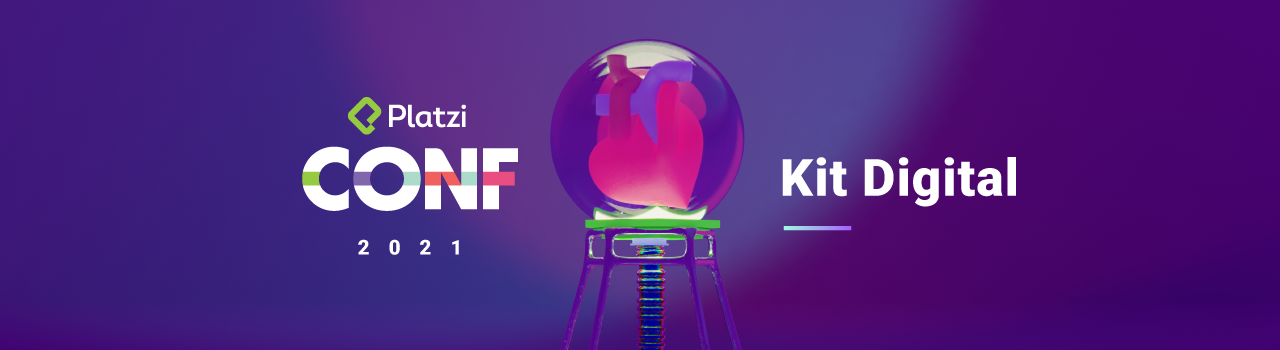 ¡Aquí está el Kit Digital de Platzi Conf 2021!