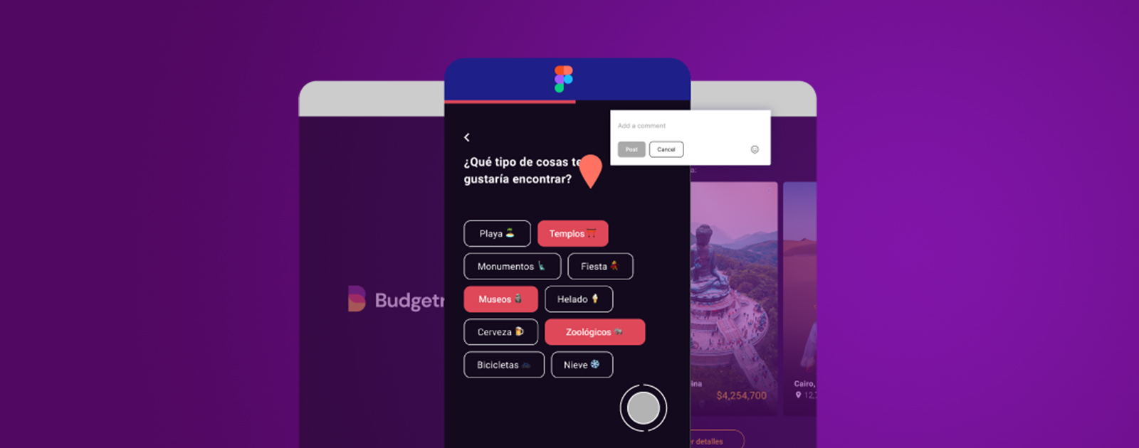 Reto: Vete de viaje con Figma #diseñoconplatzi