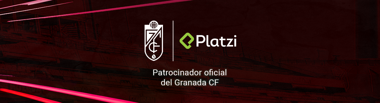 Educación + Fútbol: Platzi patrocinará al Granada CF de LaLiga