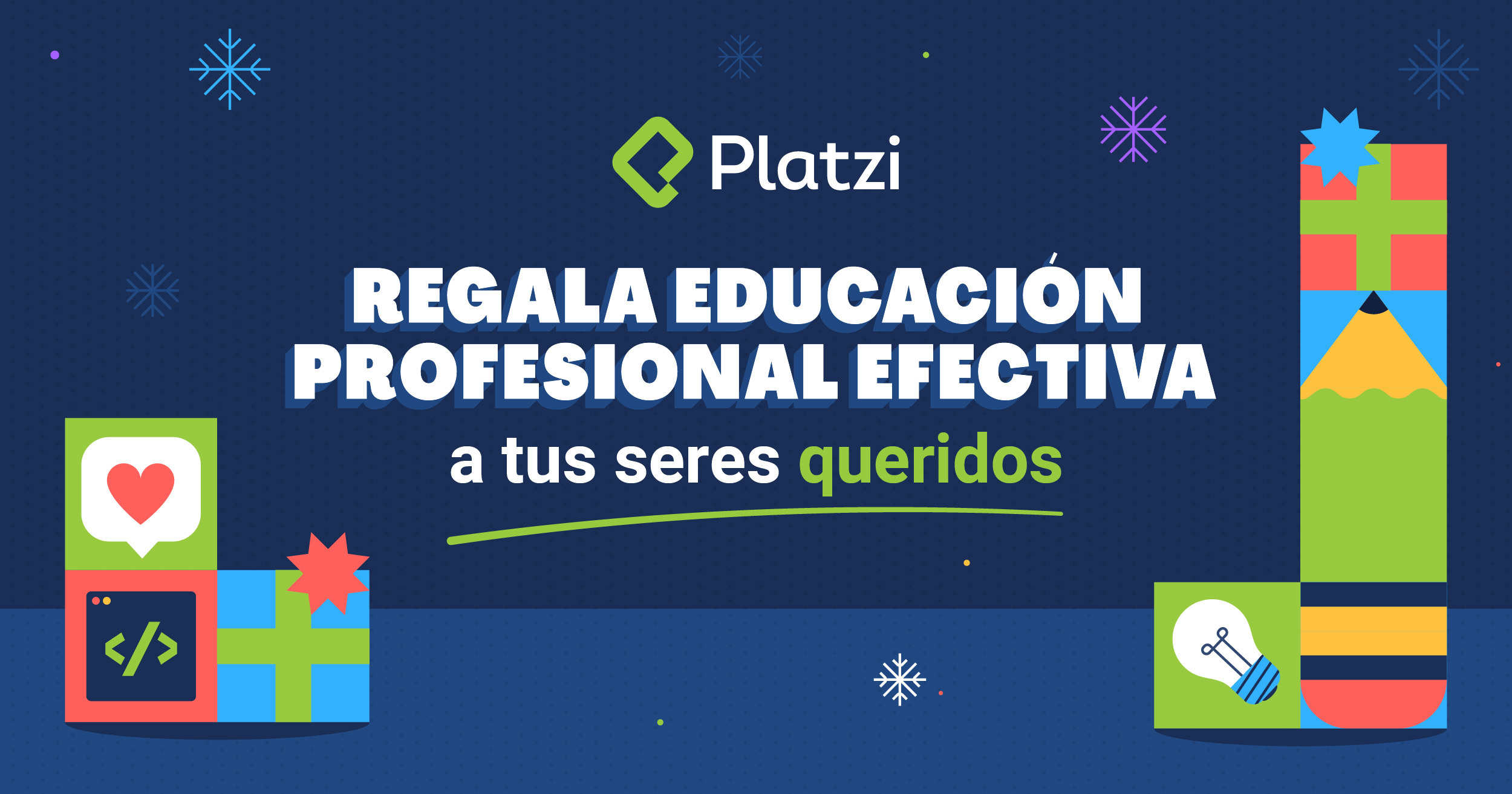 Regala educación profesional efectiva a tus seres queridos