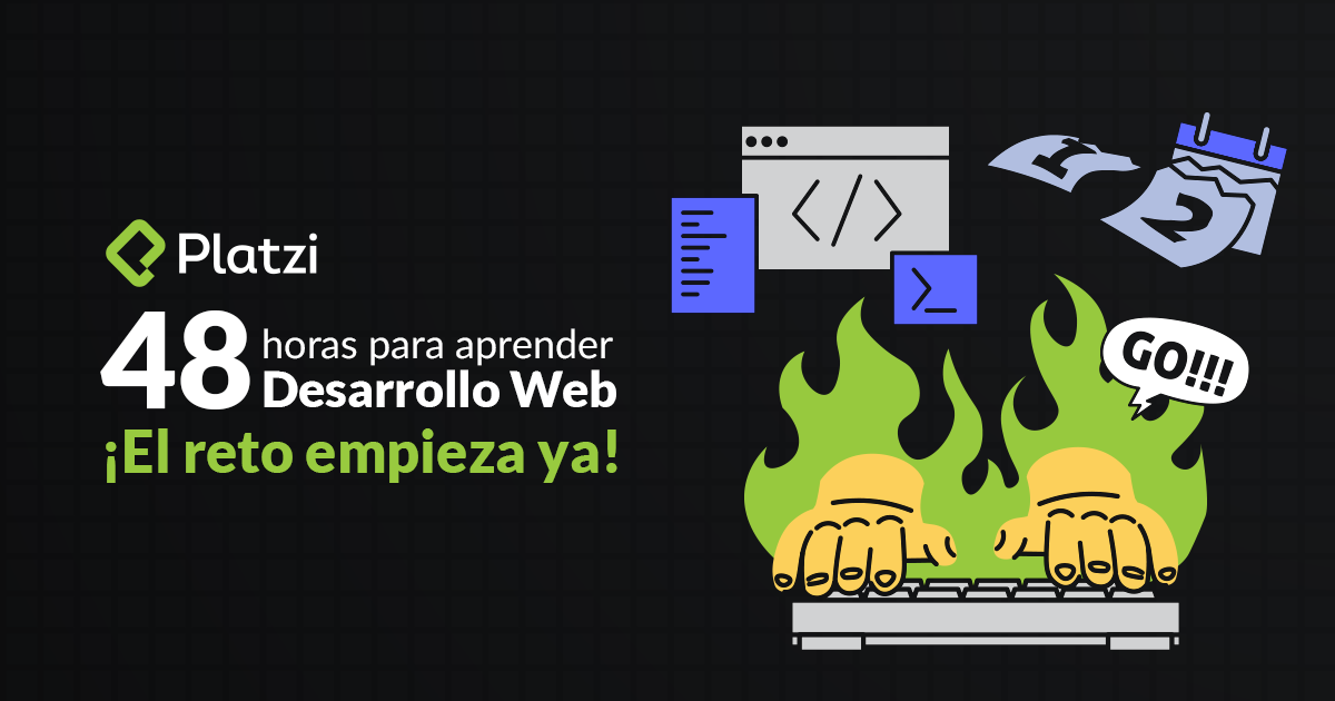 ¡El reto empieza ya! 48 horas para aprender Desarrollo Web