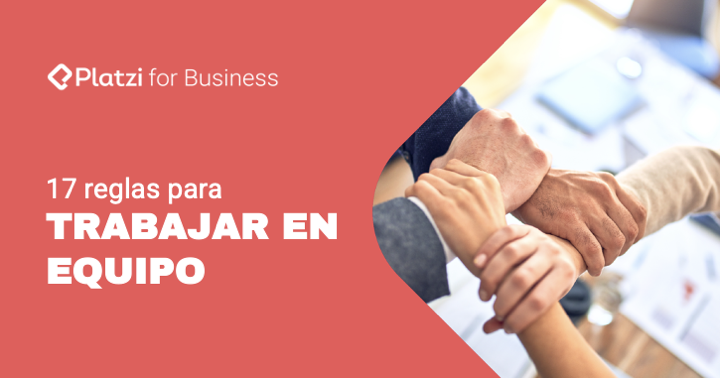 12 reglas para trabajar en equipo de manera efectiva