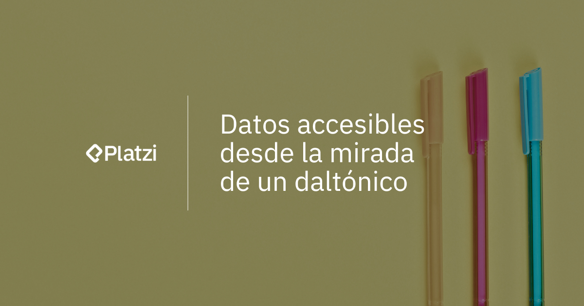 Datos accesibles desde la mirada de un daltónico