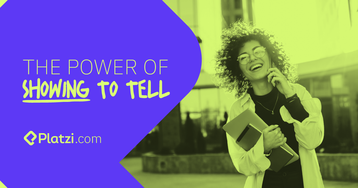 Conecta con mujeres en Platzi y descubre el poder del “showing to tell”