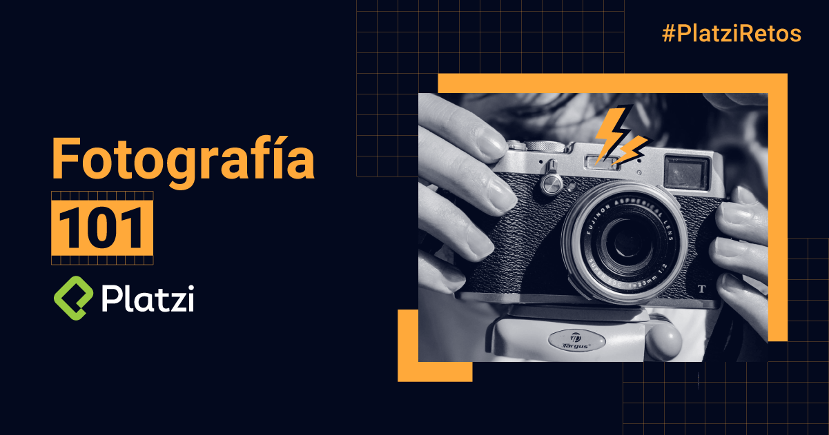 ¡Llega Fotografía 101 a Platzi!