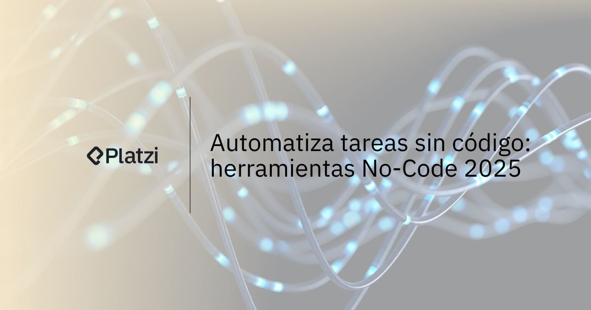 Automatiza tareas sin programar: herramientas No Code 2025