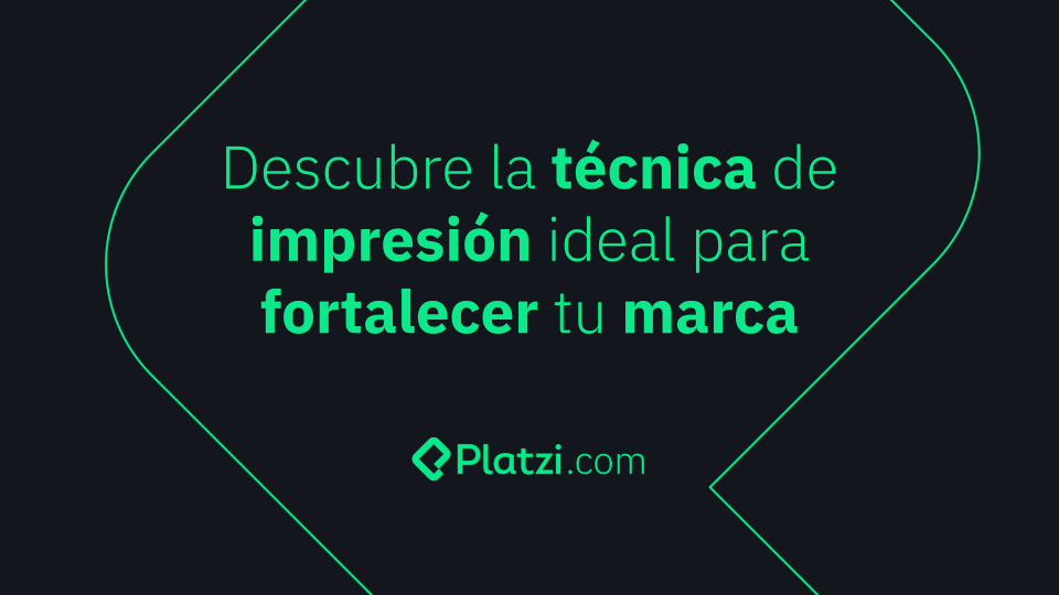 Descubre las técnicas de impresión ideales para destacar tu marca