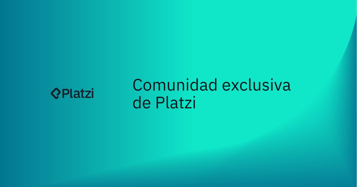 Acceso VIP: únete a la comunidad exclusiva de Platzi