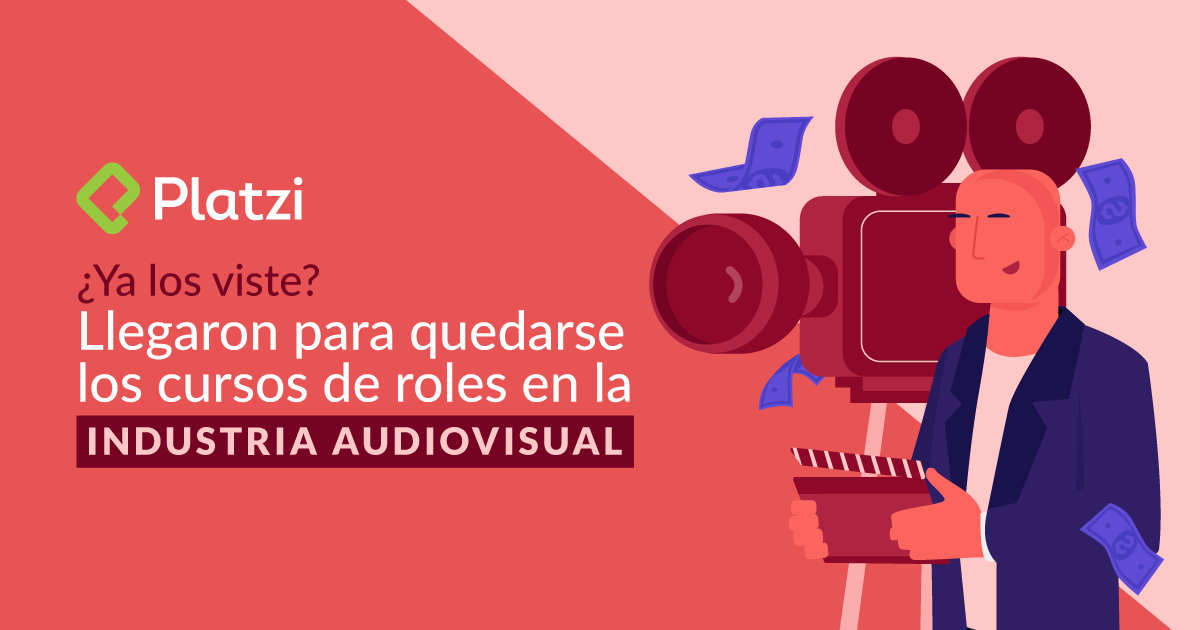 Conoce más sobre los cursos de roles en la industria audiovisual