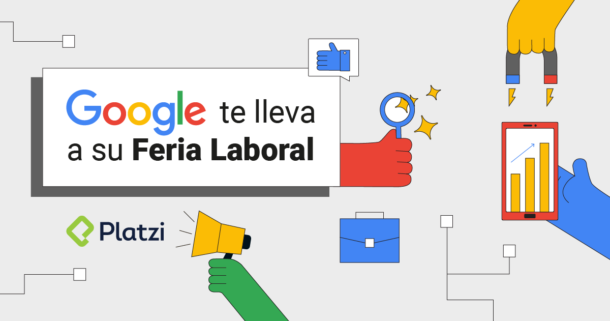¡Google te lleva a su feria laboral!