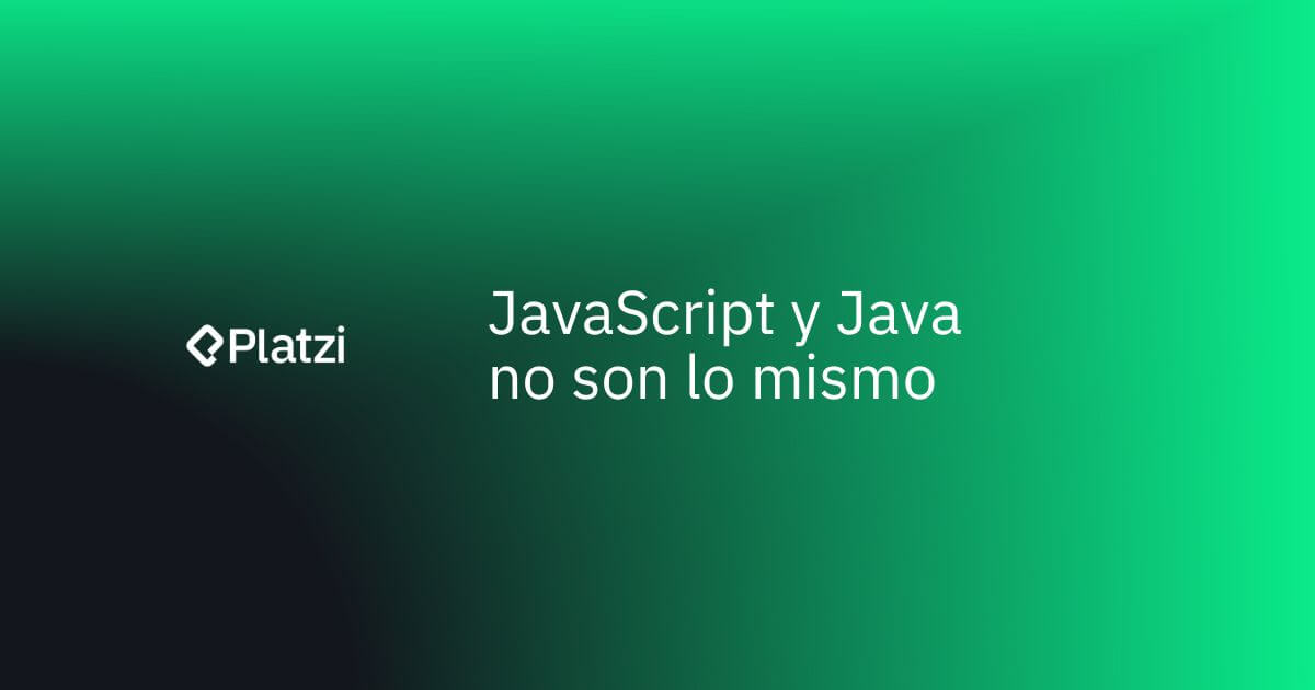 Java y JavaScript no son lo mismo: aprende las diferencias clave
