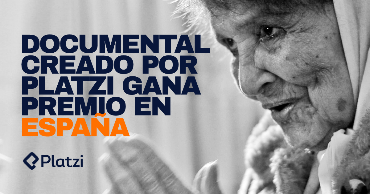 Documental creado por Platzi gana premio en España